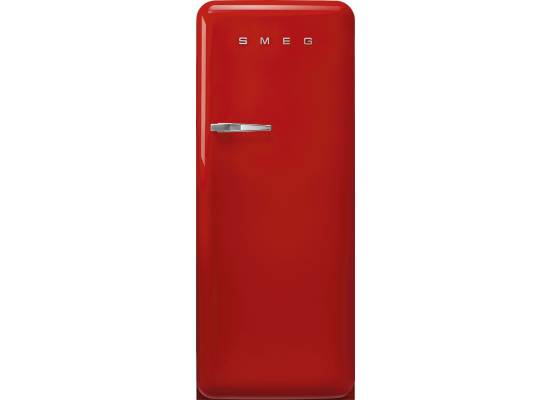 _RABAT_ | Lodówka wolnostojąca SMEG FAB28RRD6 czerwony | zawiasy po PRAWEJ | 150cm | linia 50's STYLE