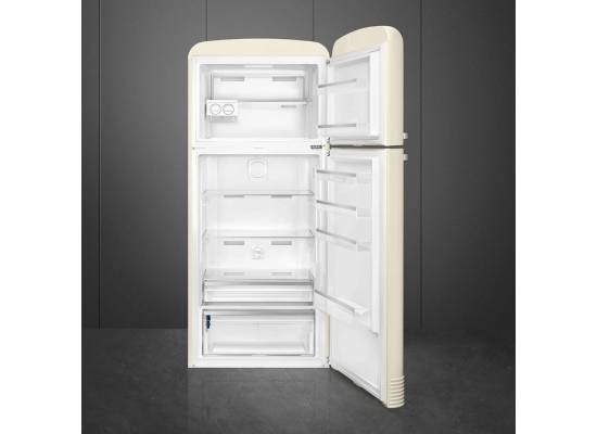 _RABAT_ | Lodówka wolnostojąca SMEG FAB50RCR5 kremowy | zawiasy po PRAWEJ | 188cm | linia 50's STYLE