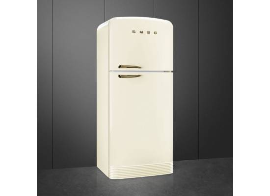 _RABAT_ | Lodówka wolnostojąca SMEG FAB50RCR5 kremowy | zawiasy po PRAWEJ | 188cm | linia 50's STYLE