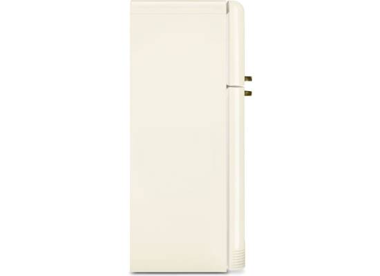 _RABAT_ | Lodówka wolnostojąca SMEG FAB50RCRB5 kremowy (uchwyty w kolorze mosiężnym) | zawiasy po PRAWEJ | 188cm | linia 50's STYLE