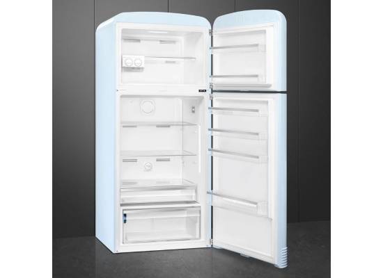 _RABAT_ | Lodówka wolnostojąca SMEG FAB50RPB5 pastelowy błękit | zawiasy po PRAWEJ | 188cm | linia 50's STYLE