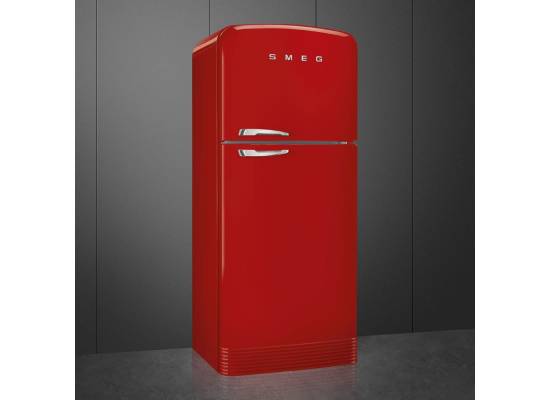 _RABAT_ | Lodówka wolnostojąca SMEG FAB50RRD5 czerwony | zawiasy po PRAWEJ | 188cm | linia 50's STYLE