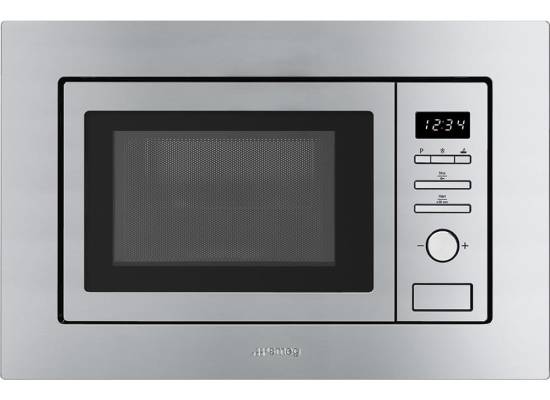 _RABAT_ | wysyłka 24H* | Kuchenka mikrofalowa SMEG FMI017X stal nierdzewna | linia UNIVERSAL