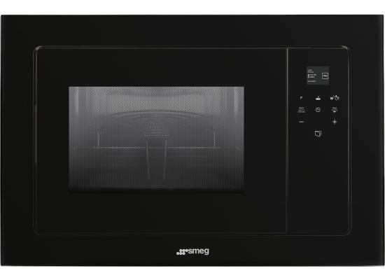 _RABAT_ | wysyłka 24H* | Kuchenka mikrofalowa SMEG FMI120B3 czarny | linia LINEA