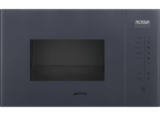 _RABAT_ | Kuchenka mikrofalowa SMEG FMI125G neptune grey | linia LINEA