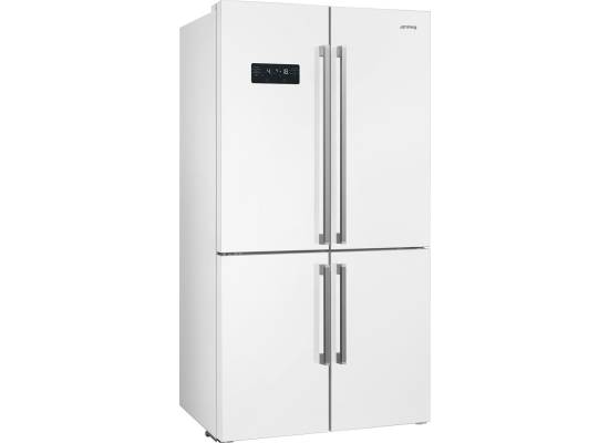 _RABAT_ | wysyłka 24H* | Lodówka wolnostojąca SbS SMEG FQ60BDE biały | NoFrost (pełny) | linia UNIVERSAL