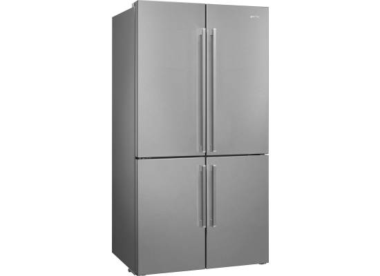 Lodówka wolnostojąca SbS SMEG FQ60XE stal INOX-LOOK | NoFrost (pełny) | linia UNIVERSAL