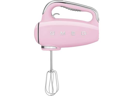 _RABAT_ | wysyłka 24H* | Mikser ręczny SMEG HMF01PKEU pastelowy róż | linia 50's STYLE