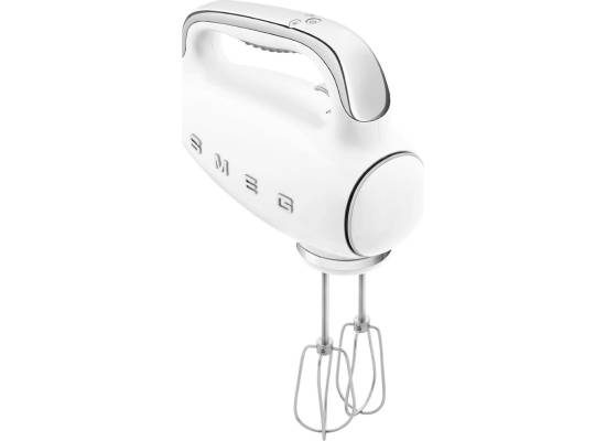 _RABAT_ | wysyłka 24H* | Mikser ręczny SMEG HMF01WHEU biały połysk | linia 50's STYLE