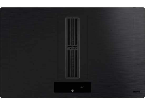 Płyta indukcyjna z okapem SMEG HOBD382MB2 czarny mat | 83cm | 650 m3/h | linia CLASSICA