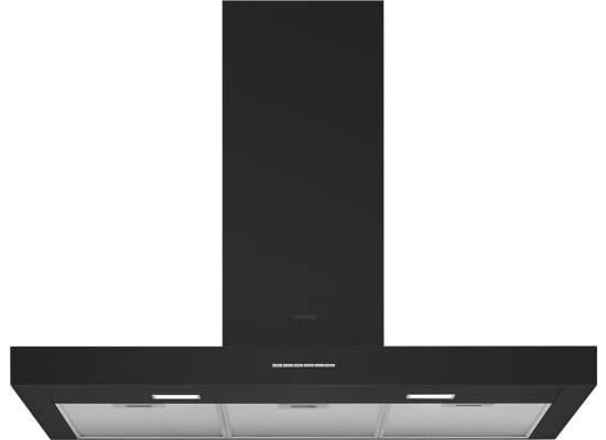 _RABAT_ | Okap przyścienny SMEG KBT900NE czarny mat | 90cm | 677 m3/h | linia UNIVERSAL