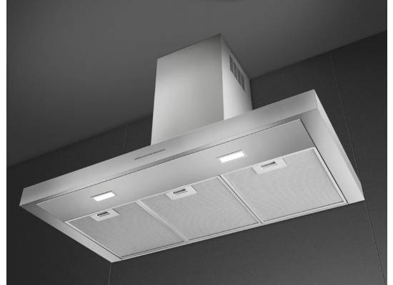 _RABAT_ | Okap przyścienny SMEG KBT900XE szczotkowana stal nierdzewna | 90cm | 677 m3/h | linia UNIVERSAL