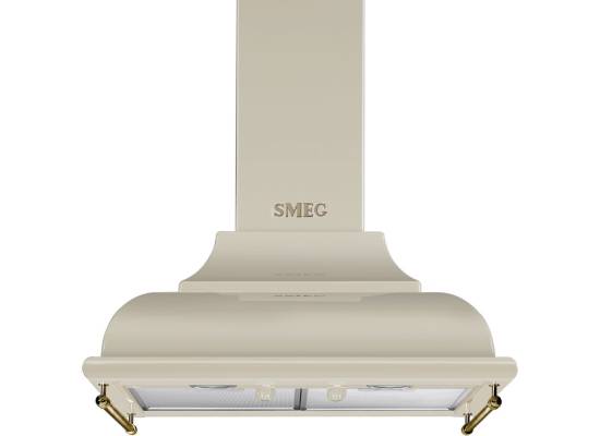 _RABAT_ | Okap przyścienny SMEG KC16POE kremowy | 60cm | 788 m3/h | linia CORTINA