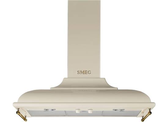 _RABAT_ | Okap przyścienny SMEG KC19POE kremowy | 90cm | 788 m3/h | linia CORTINA