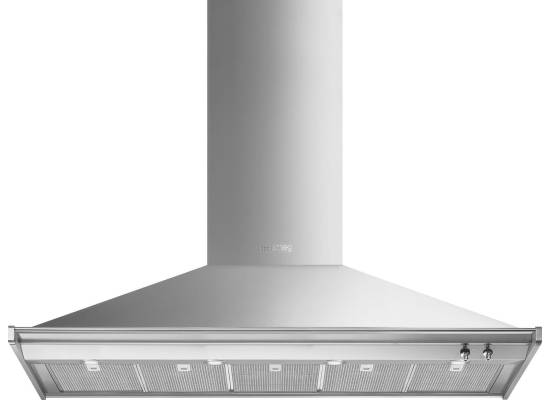 _RABAT_ | Okap przyścienny SMEG KD150HXE stal nierdzewna | 150cm | 787 m3/h | linia CLASSICA