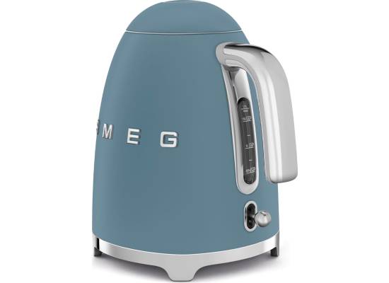 _RABAT_ | wysyłka 24H* | Czajnik SMEG KLF03SBMEU storm blue mat | pojemność 1,7 l | linia 50's STYLE