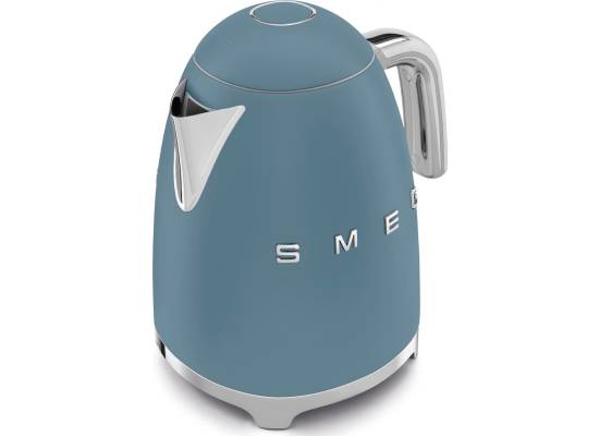 _RABAT_ | wysyłka 24H* | Czajnik SMEG KLF03SBMEU storm blue mat | pojemność 1,7 l | linia 50's STYLE