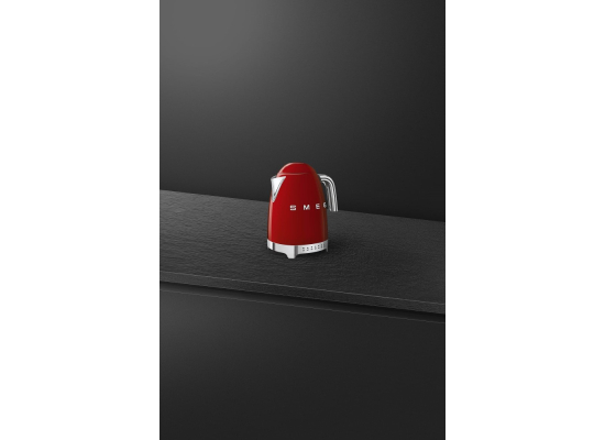_RABAT_ | wysyłka 24H* | Czajnik z regulacją temperatury SMEG KLF04RDEU czerwony | pojemność 1,7 l | linia 50's STYLE