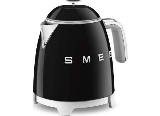 _RABAT_ | wysyłka 24H* | Czajnik SMEG MINI KLF05BLEU czarny połysk | pojemność 0,8 l | linia 50's STYLE