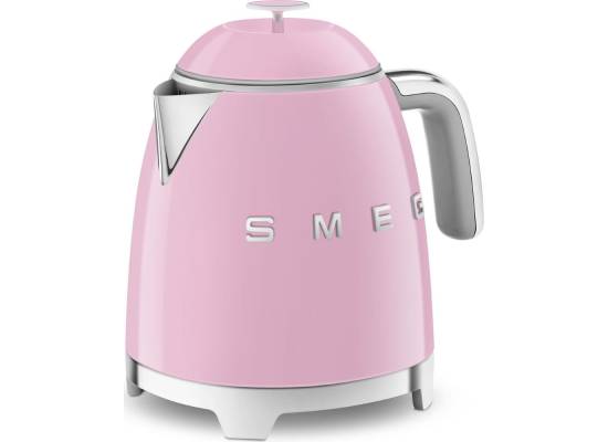 _RABAT_ | Czajnik SMEG MINI KLF05PKEU pastelowy róż | pojemność 0,8 l | linia 50's STYLE