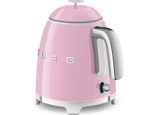 _RABAT_ | Czajnik SMEG MINI KLF05PKEU pastelowy róż | pojemność 0,8 l | linia 50's STYLE