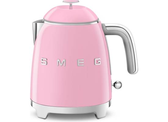 _RABAT_ | Czajnik SMEG MINI KLF05PKEU pastelowy róż | pojemność 0,8 l | linia 50's STYLE