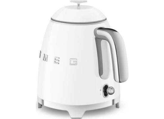 _RABAT_ | wysyłka 24H* | Czajnik SMEG MINI KLF05WHEU biały połysk | pojemność 0,8 l | linia 50's STYLE