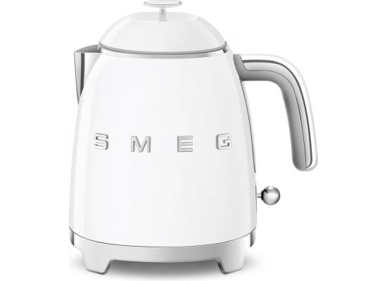 _RABAT_ | wysyłka 24H* | Czajnik SMEG MINI KLF05WHEU biały połysk | pojemność 0,8 l | linia 50's STYLE
