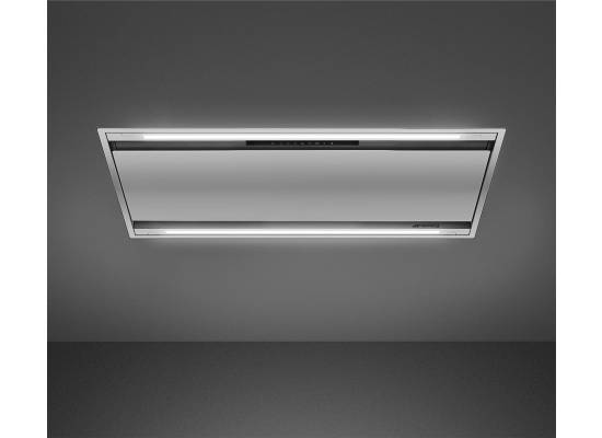 _RABAT_ | Okap sufitowy SMEG KLT9L4X stal nierdzewna | 90cm | 610 m3/h | linia UNIVERSAL