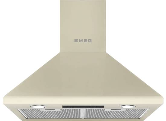 _RABAT_ | Okap przyścienny SMEG KSED65PE kremowy | 60cm | 593 m3/h | linia UNIVERSAL