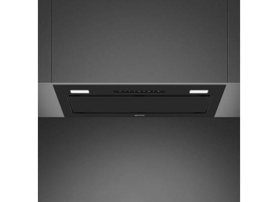 _RABAT_ | Okap do zabudowy SMEG KSG6P4MB czarny mat | 60cm | 660 m3/h | linia UNIVERSAL