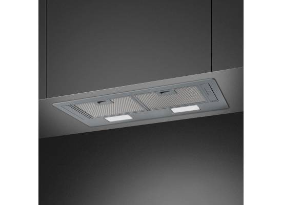 _RABAT_ | Okap do zabudowy SMEG KSG70HE srebrny | 73cm | 368 m3/h | linia UNIVERSAL
