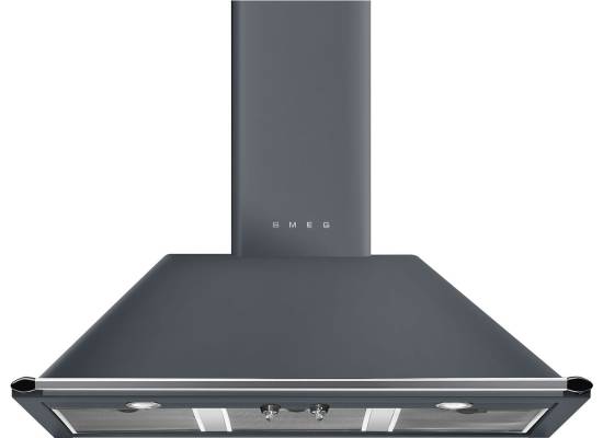 _RABAT_ | Okap przyścienny SMEG KT100GRE niebieskoszary | 100cm | 787 m3/h | linia VICTORIA