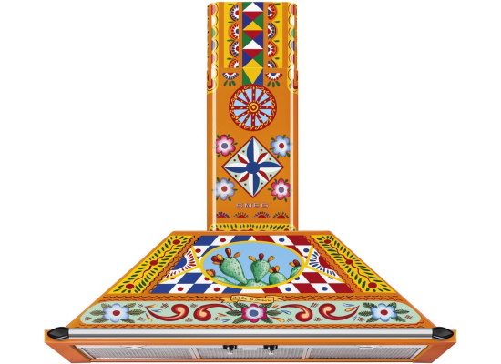_RABAT_ | Okap przyścienny SMEG KT90DGC d&g caretto | 90cm | 788 m3/h | linia VICTORIA