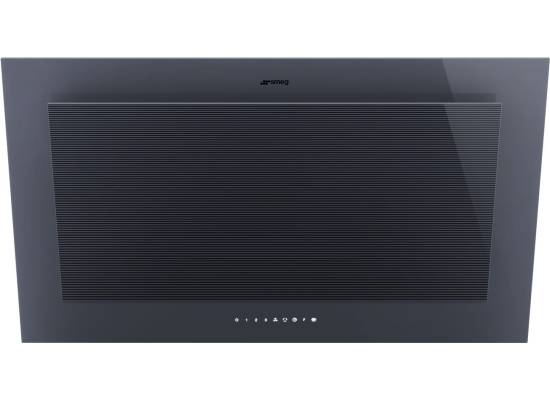 _RABAT_ | Okap przyścienny SMEG KV194G neptune grey | 90cm | 782 m3/h | linia LINEA