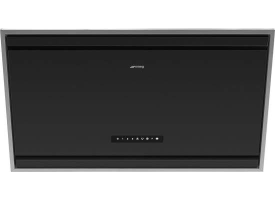 _RABAT_ | Okap przyścienny SMEG KV394MB czarny mat | 90cm | 729 m3/h | linia CLASSICA