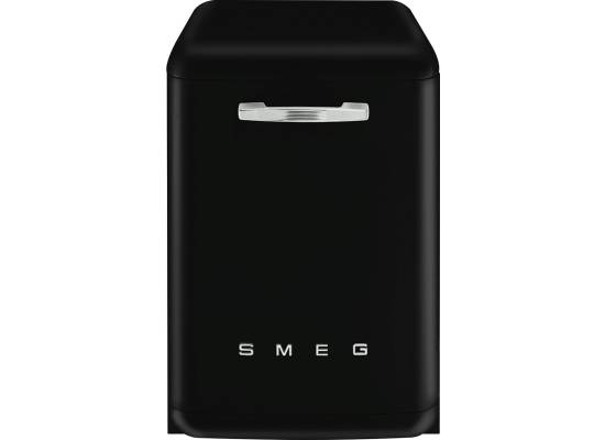 _RABAT_ | Zmywarka wolnostojąca SMEG LVFABBL3 czarny + uchwyt chrom | 60cm | linia 50's STYLE