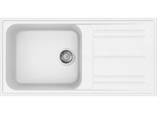 _RABAT_ | Zlew SMEG LZ150B WHITE (biały) | linia RIGAE