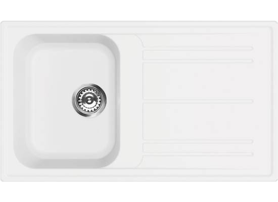 _RABAT_ | Zlew SMEG LZ861B WHITE (biały) | linia RIGAE