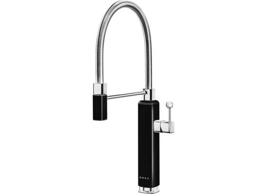 _RABAT_ | wysyłka 24H* | Bateria SMEG MDF50BL BLACK (czarny) + CHROM | linia 50's STYLE