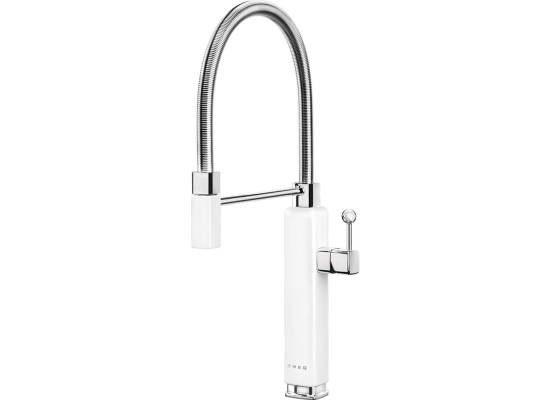 _RABAT_ | wysyłka 24H* | Bateria SMEG MDF50WH WHITE (biały) + CHROM | linia 50's STYLE