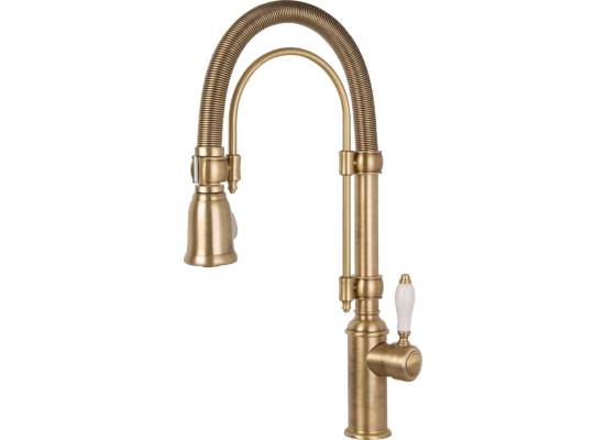 _RABAT_ | Bateria SMEG MIDR7O-2 BRASS (mosiądz szczotkowany) | linia CORTINA