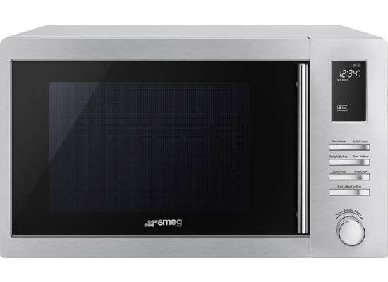 Kuchenka mikrofalowa wolnostojąca SMEG MOE25X stal nierdzewna | funkcja grilla | linia UNIVERSAL