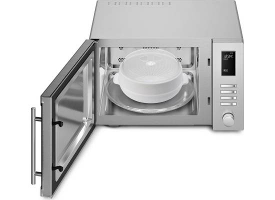 _RABAT_ | Kuchenka mikrofalowa wolnostojąca SMEG MOE34CXI2 stal nierdzewna | linia UNIVERSAL