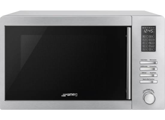 _RABAT_ | Kuchenka mikrofalowa wolnostojąca SMEG MOE34CXI2 stal nierdzewna | linia UNIVERSAL