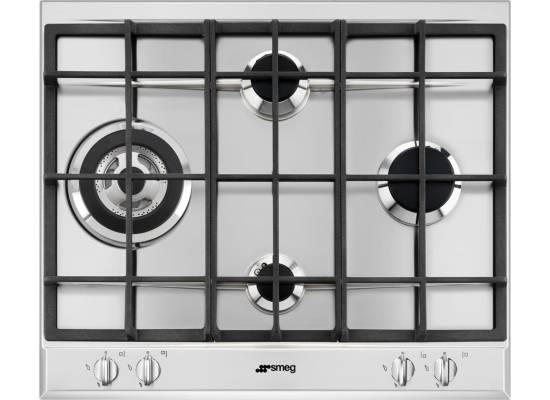 _RABAT_ | wysyłka 24H* | Płyta gazowa SMEG P261XGH stal nierdzewna | linia SELEZIONE