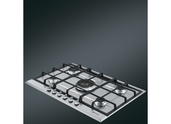 _RABAT_ | wysyłka 24H* | Płyta gazowa SMEG P272XGH stal nierdzewna | linia SELEZIONE