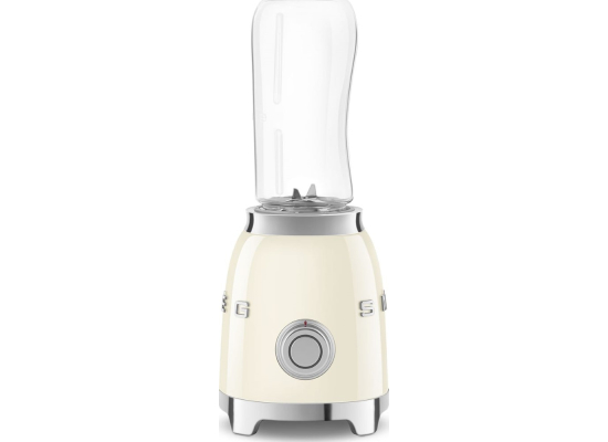 _RABAT_ | wysyłka 24H* | Blender sportowy SMEG PBF01CREU kremowy | 2 butelki BOTTLE-TO-GO 600 ml | linia 50's STYLE