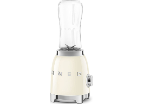 _RABAT_ | wysyłka 24H* | Blender sportowy SMEG PBF01CREU kremowy | 2 butelki BOTTLE-TO-GO 600 ml | linia 50's STYLE