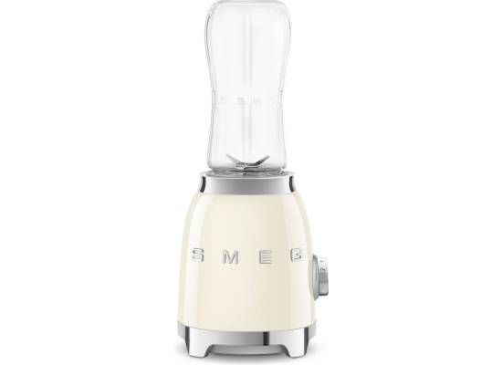 _RABAT_ | wysyłka 24H* | Blender sportowy SMEG PBF01CREU kremowy | 2 butelki BOTTLE-TO-GO 600 ml | linia 50's STYLE